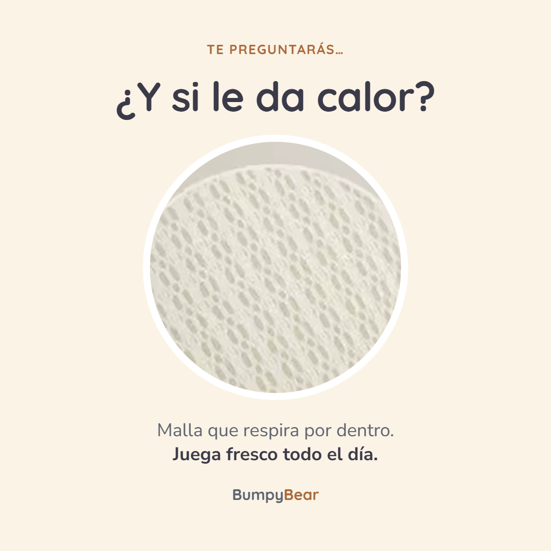 Gorro protector acolchado para bebé